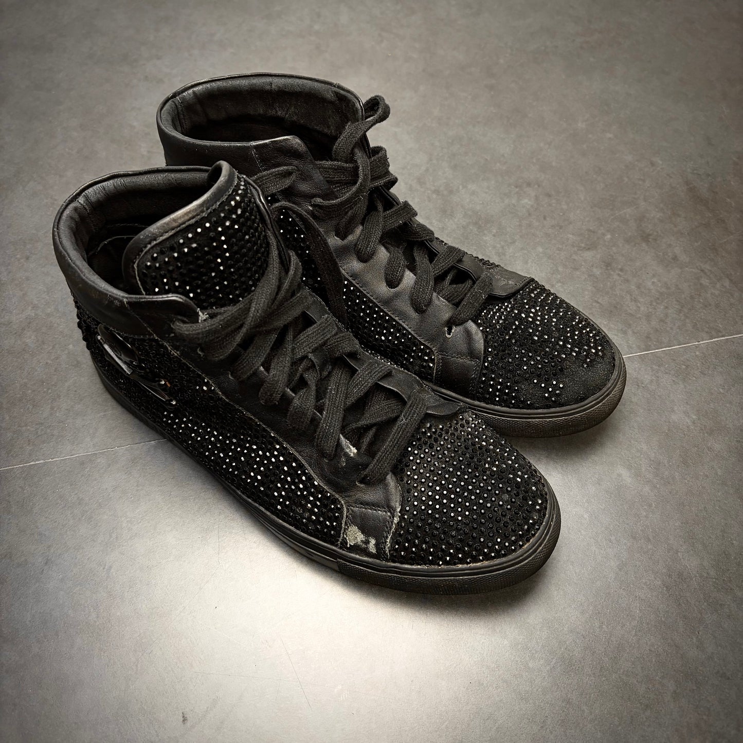 Philipp Plein Skull Glitter Sneaker