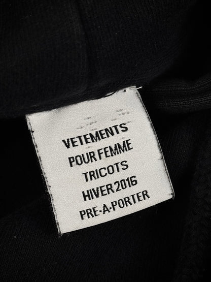 Vetements „OG Metal“ Hoodie A/W15