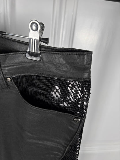 Faith connexion waxed jeans