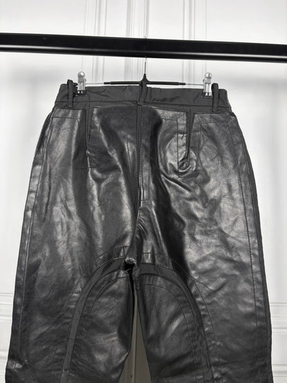 Dirk Bikkembergs leather pants