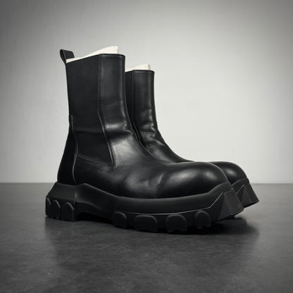 Rick Owens Beatle Bozo Tractor Boots S/S23 LIDO