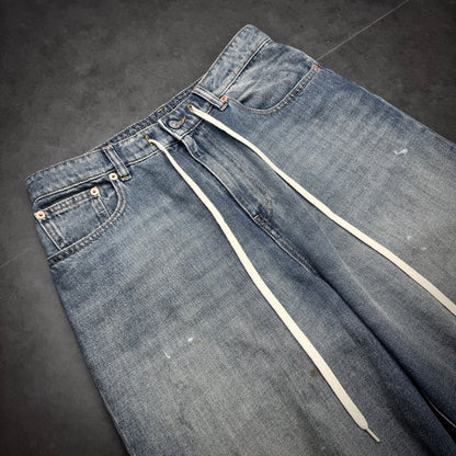 Margiela MM6 Shoelace Baggy Jeans