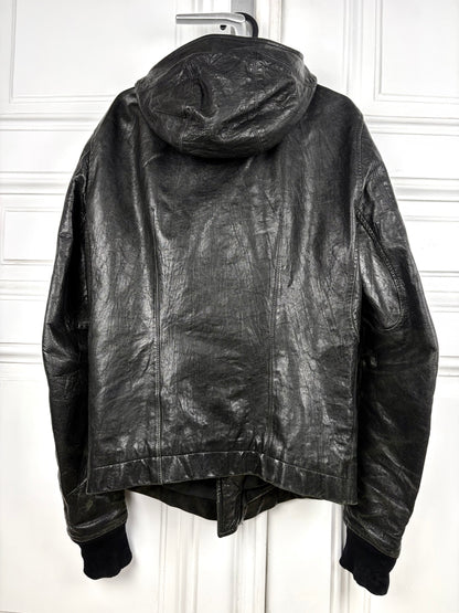 Rick Owens Scuba Leather Jacket