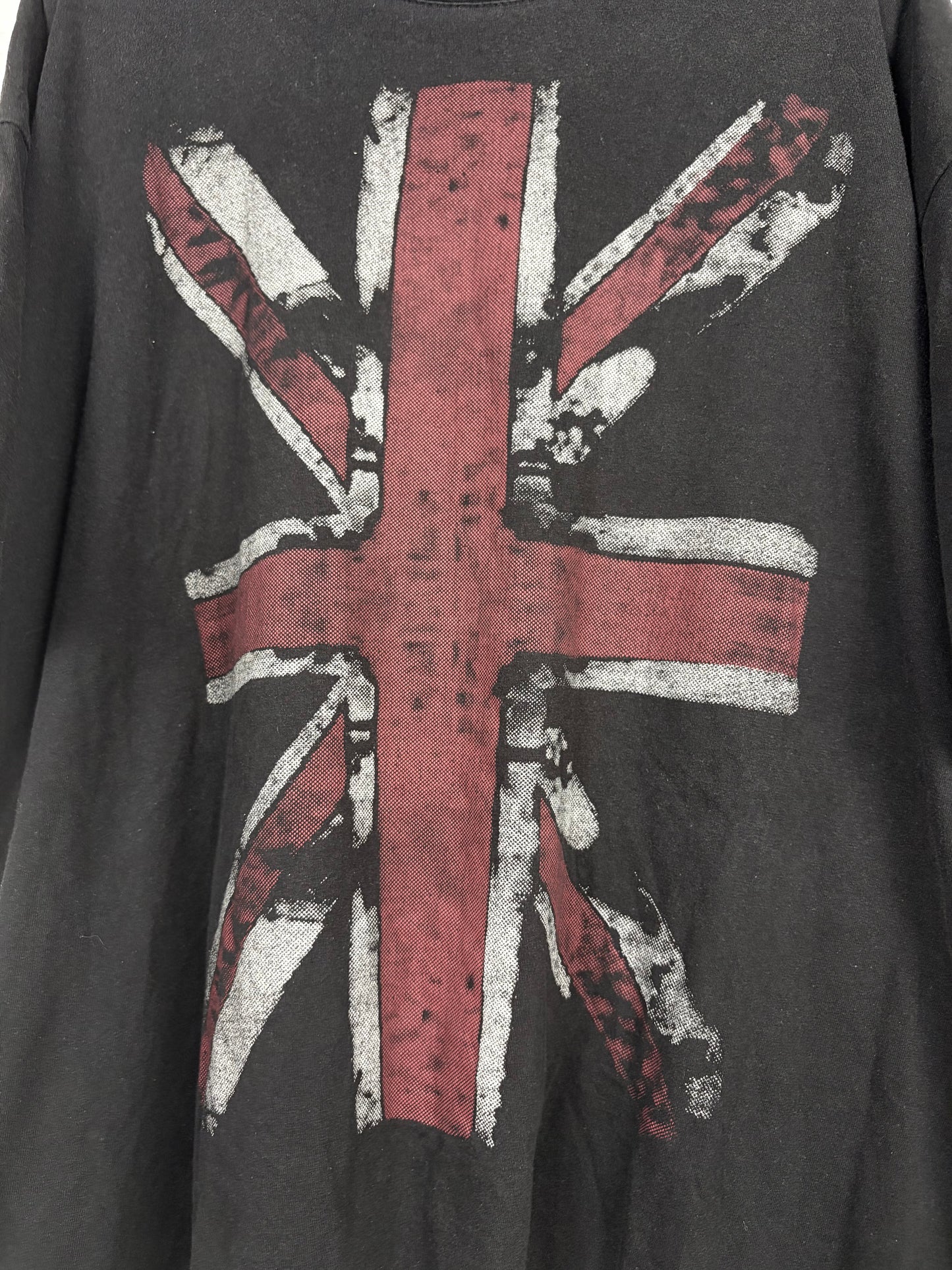 2000s vintage UK Flag tshirt
