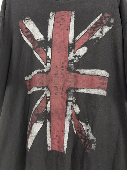 2000s vintage UK Flag tshirt