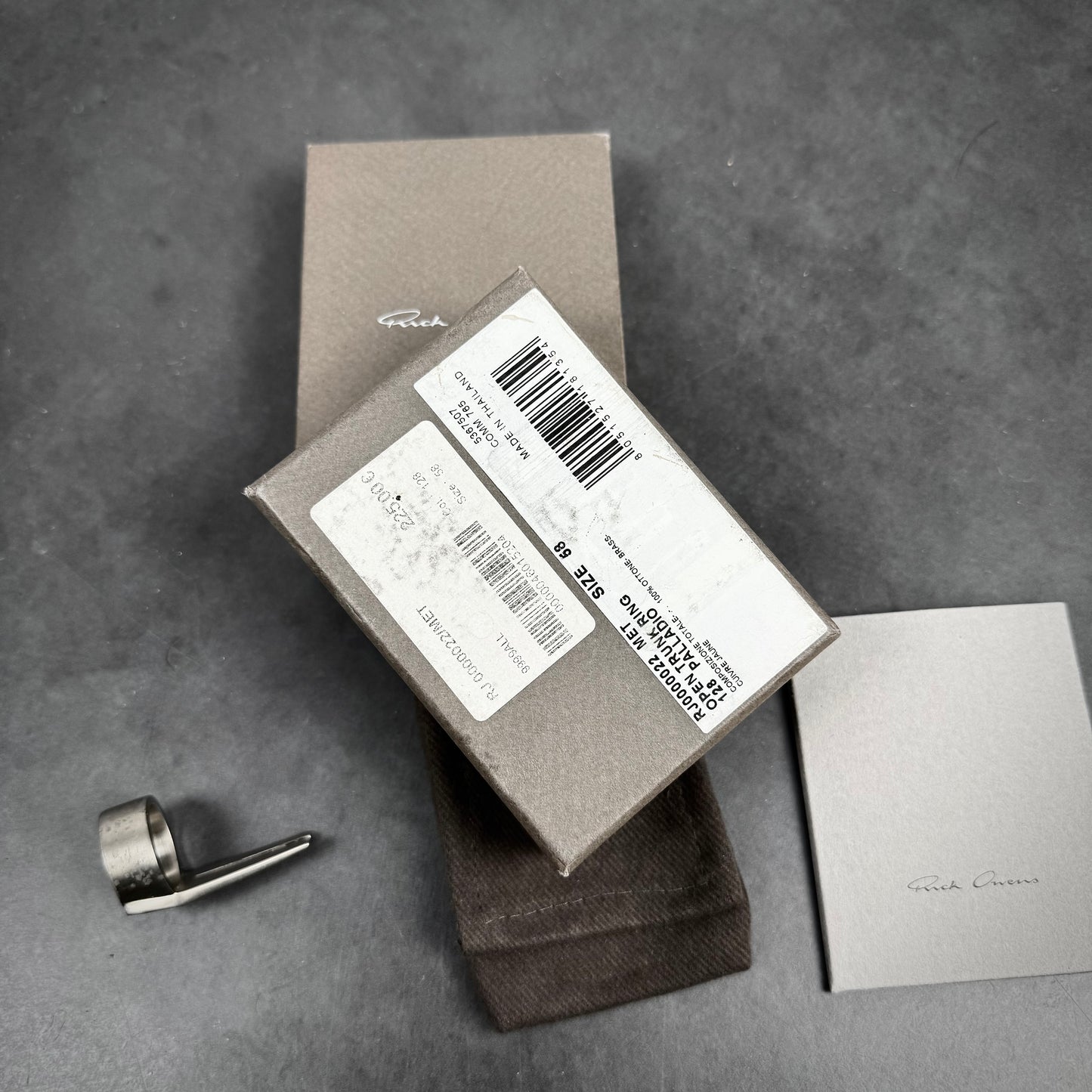 Rick Owens Trunk Ring