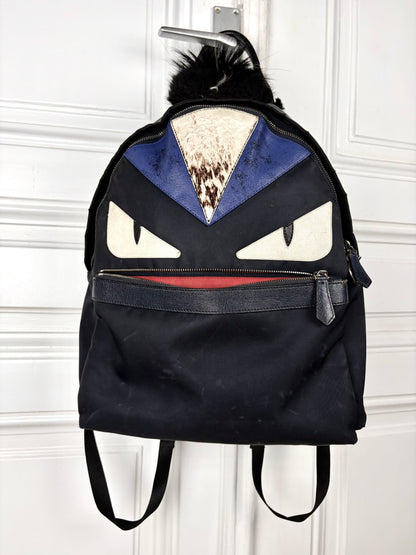 Fendi Monster Fur Backpack