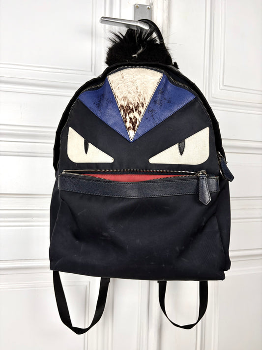 Fendi Monster Fur Backpack