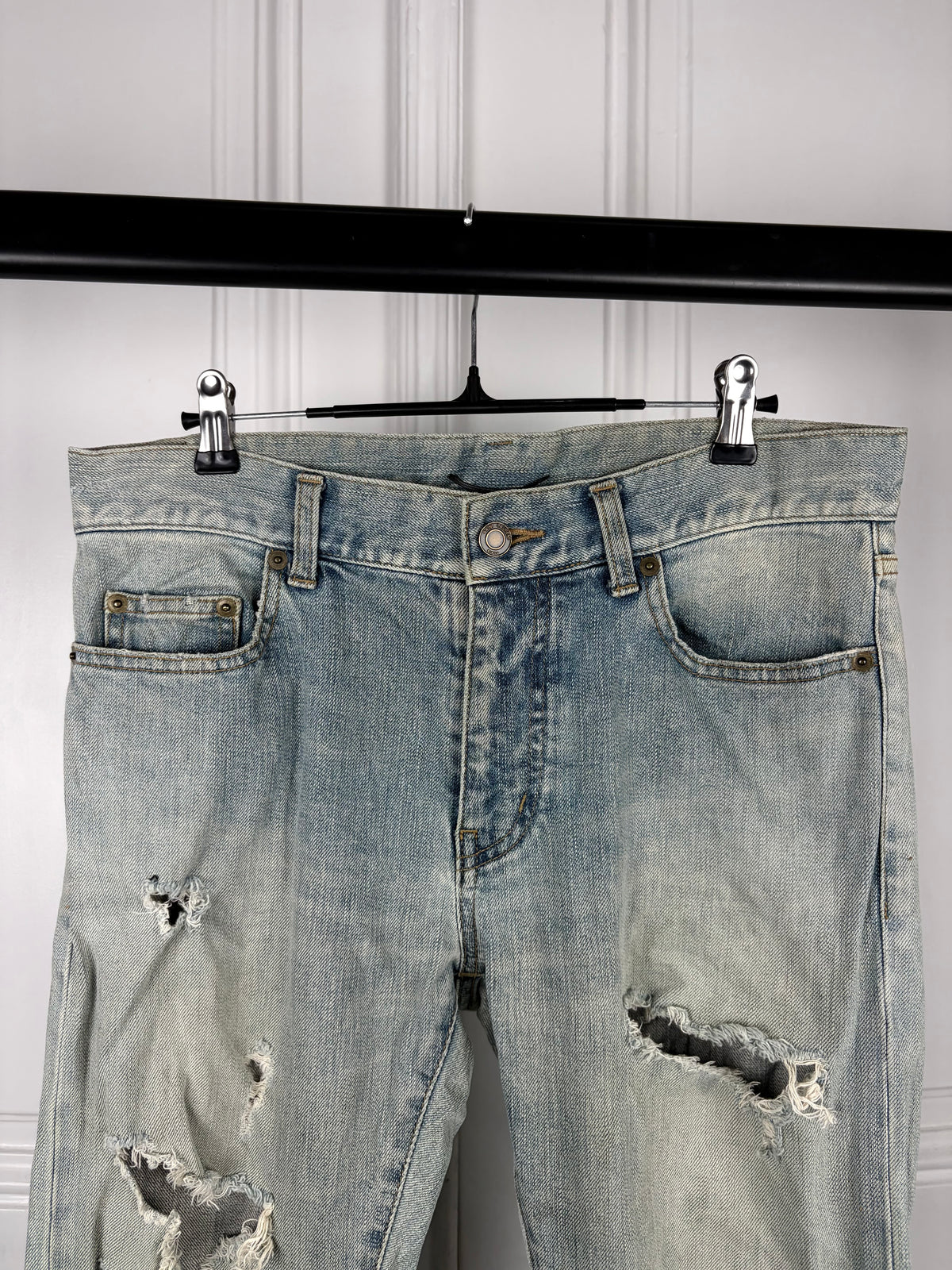 Saint Laurent Crash Denim