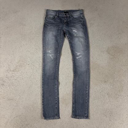 Saint Laurent 2016 D01 Distressed Denim