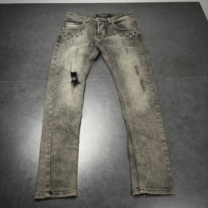 Philipp Plein Studded Denim