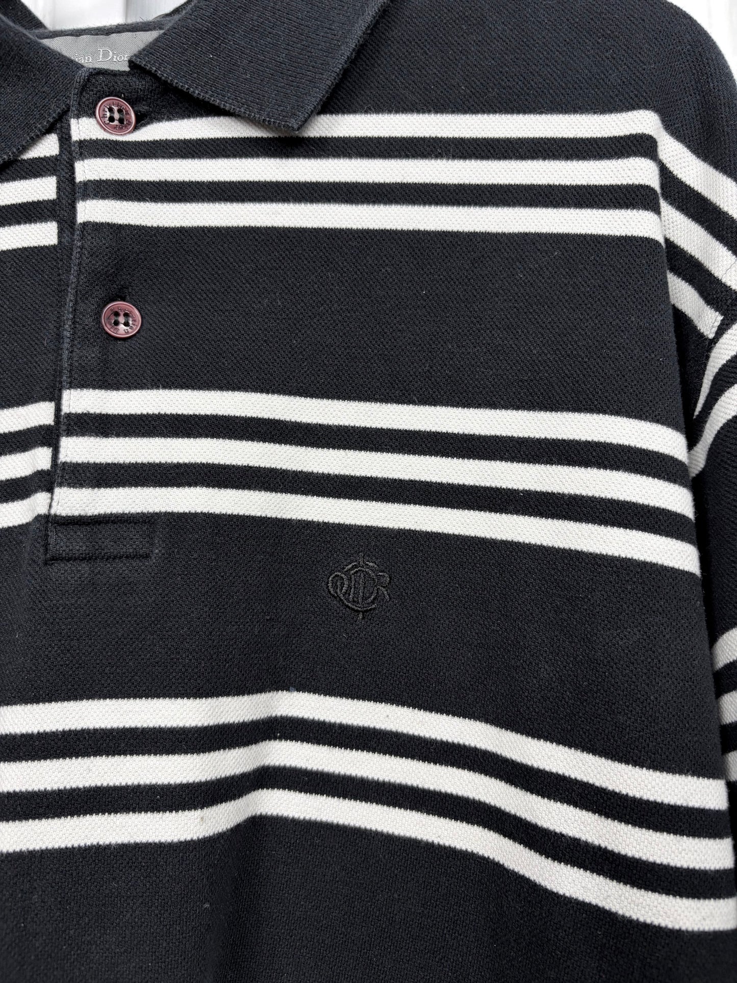 Dior Striped Polo Shirt