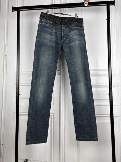 Dior Cummerbund Denim By Hedi Slimane