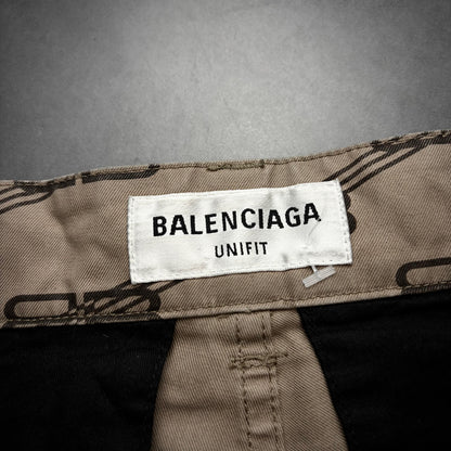 Balenciaga transformable logo camo