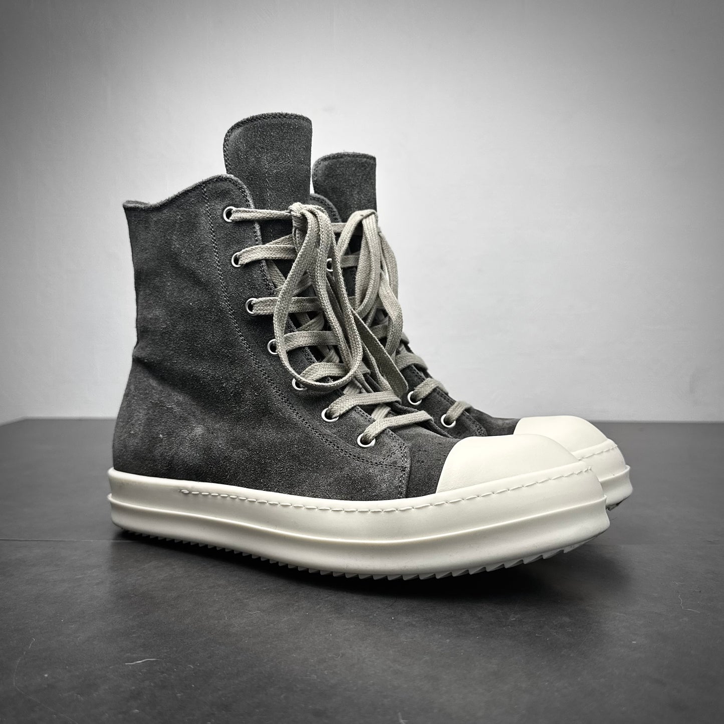 Rick Owens Suede Mainline Ramones