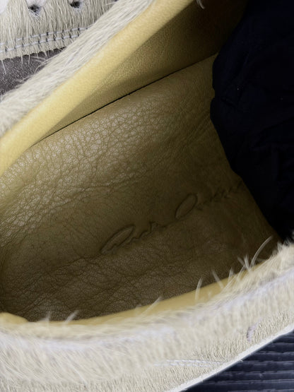 Rick Owens SAMPLE Pony Hair Vans