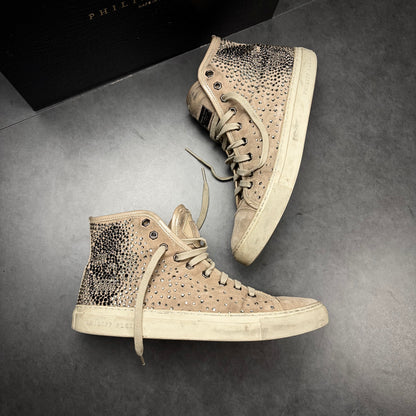 Philipp Plein Studded Skull Chucks