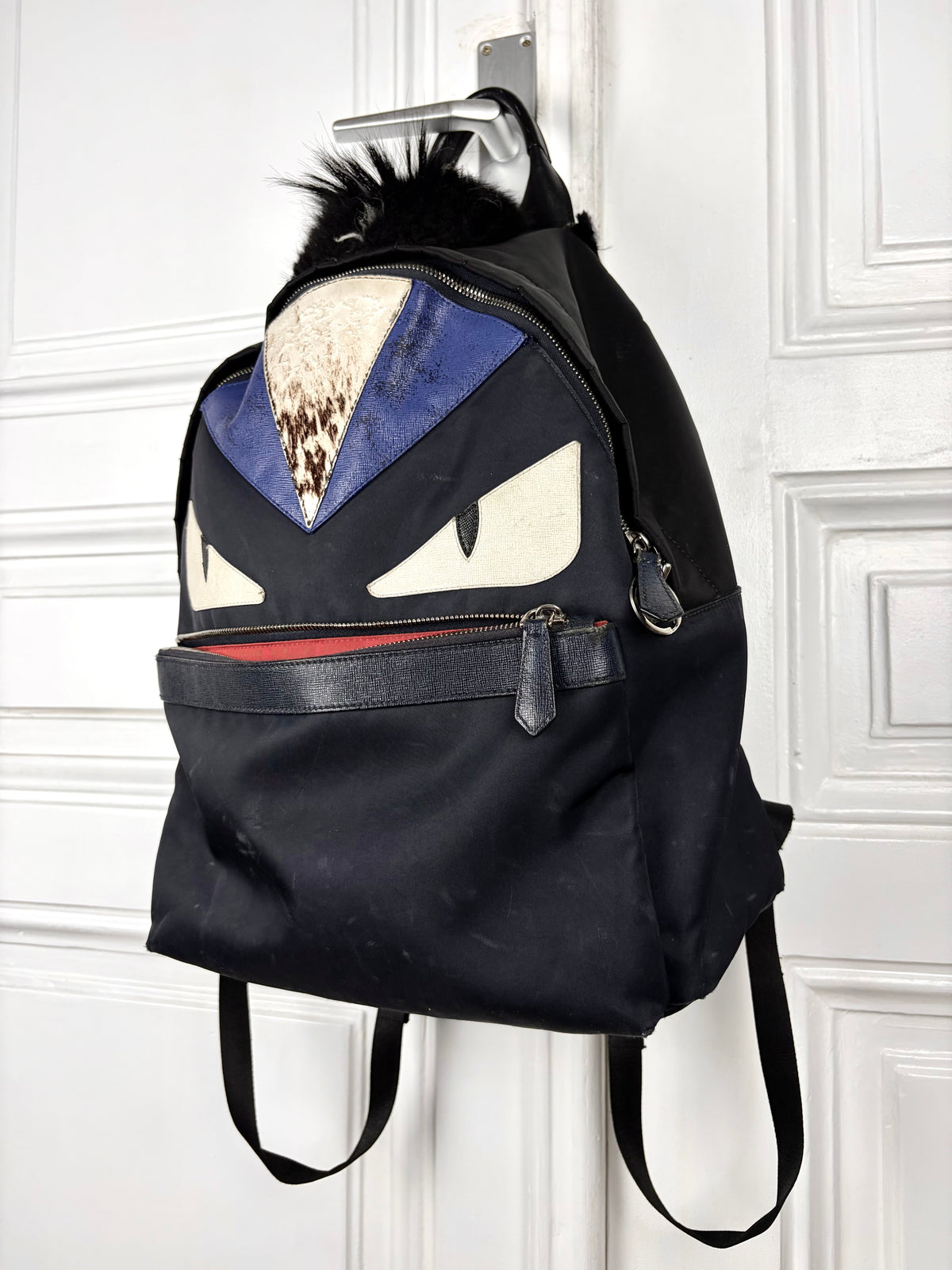 Fendi Monster Fur Backpack