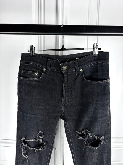 Saint Laurent 2016 Crash Denim