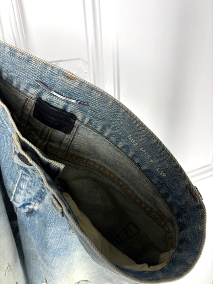 Saint Laurent 2016 Crash Denim