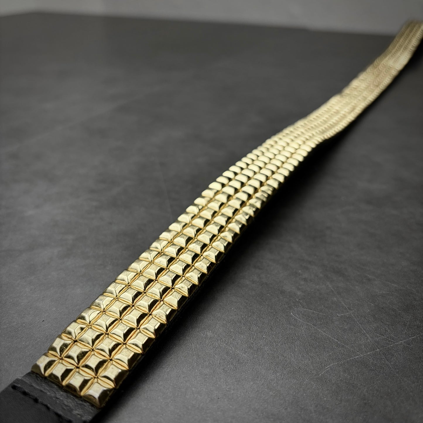 Faith Connexion Cow Leather Studded Belt