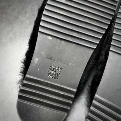 Rick Owens Ponyhair Slides