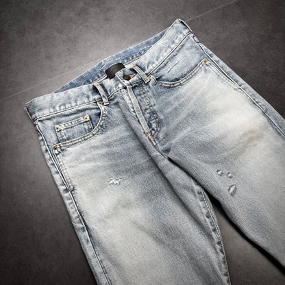 Saint Laurent Distressed D18 Denim