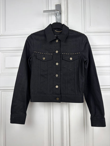 Saint Laurent 2013 Studded Denim Jacket