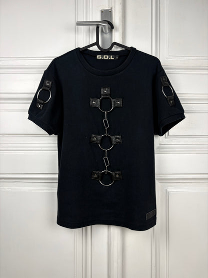 S.D.L Leather Harness Shirt