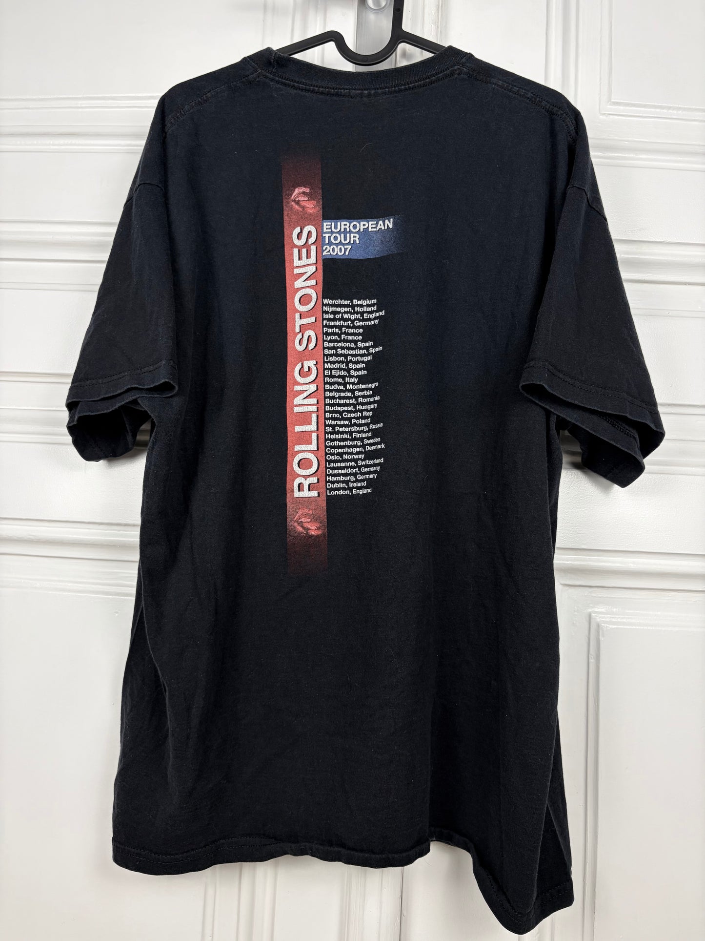 Rolling Stones 2007 Euro tour Shirt