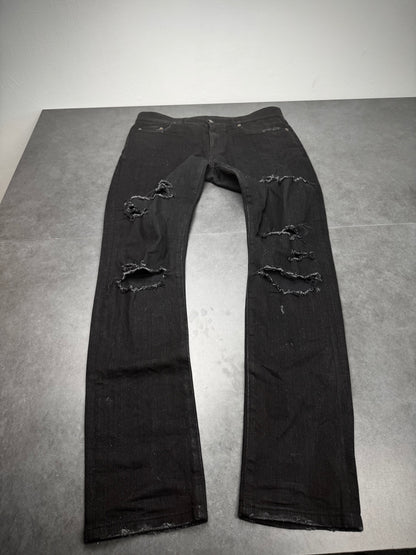Saint Laurent 2016 Crash Denim