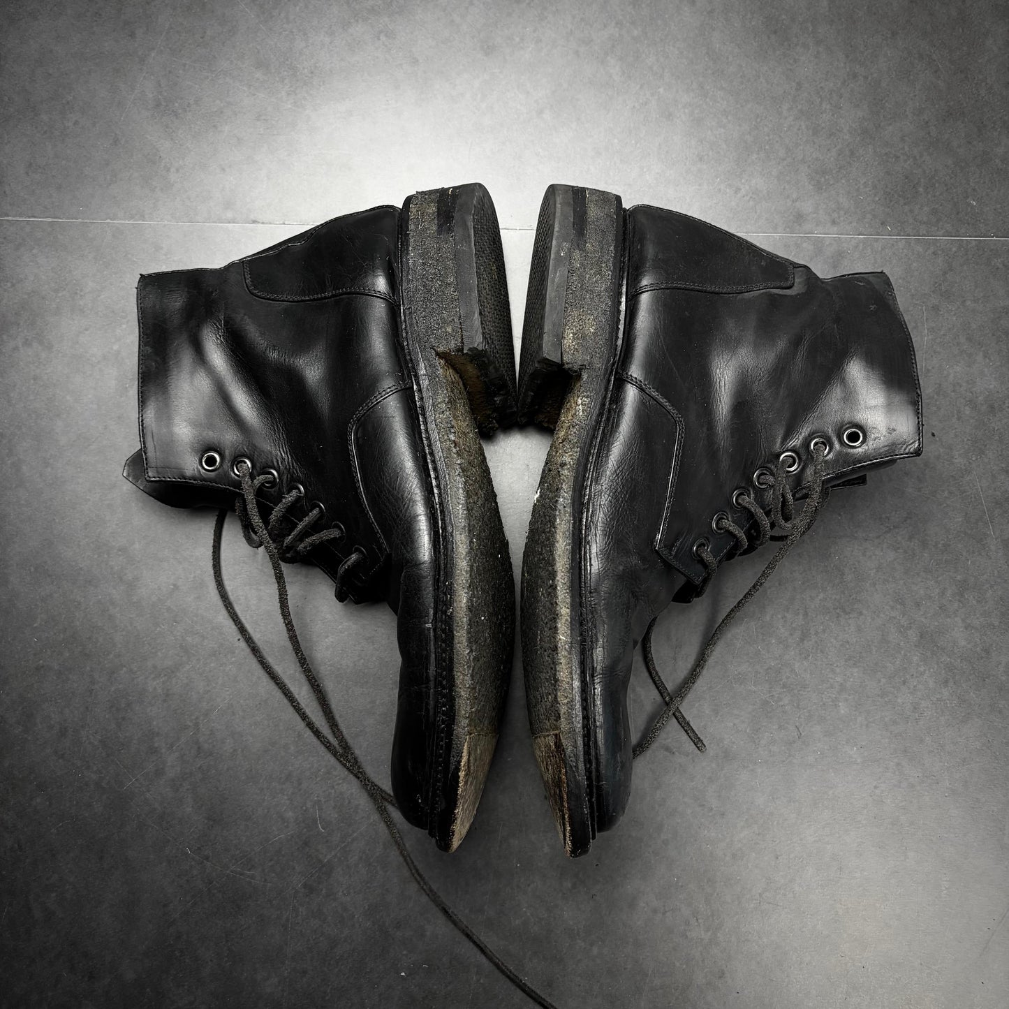 Rick owens lego sole boots