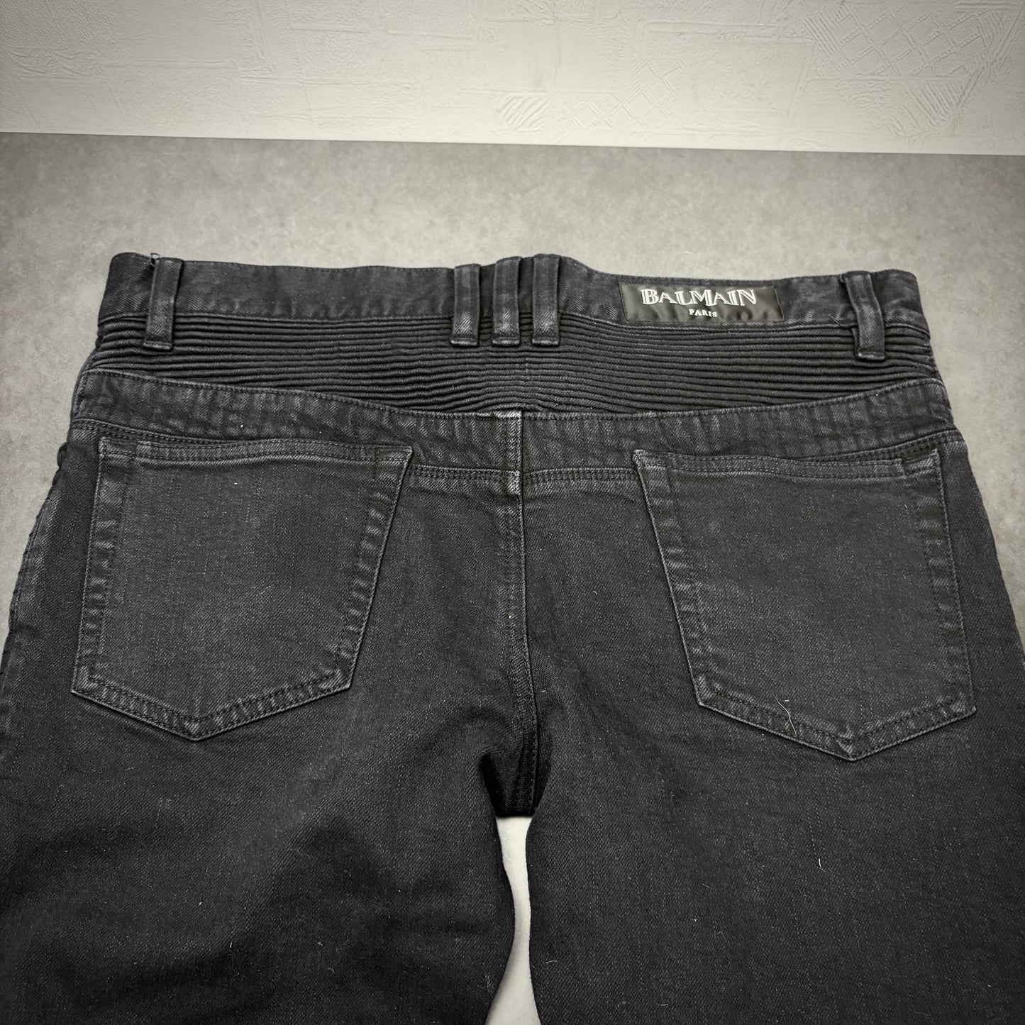 Balmain Biker Denim