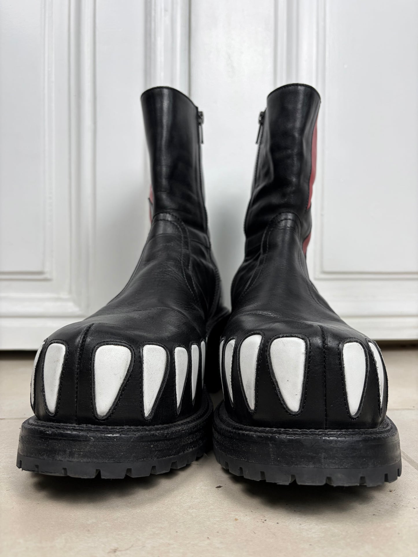Walter Van Beirendonck Hyper Glam Teeth Boots