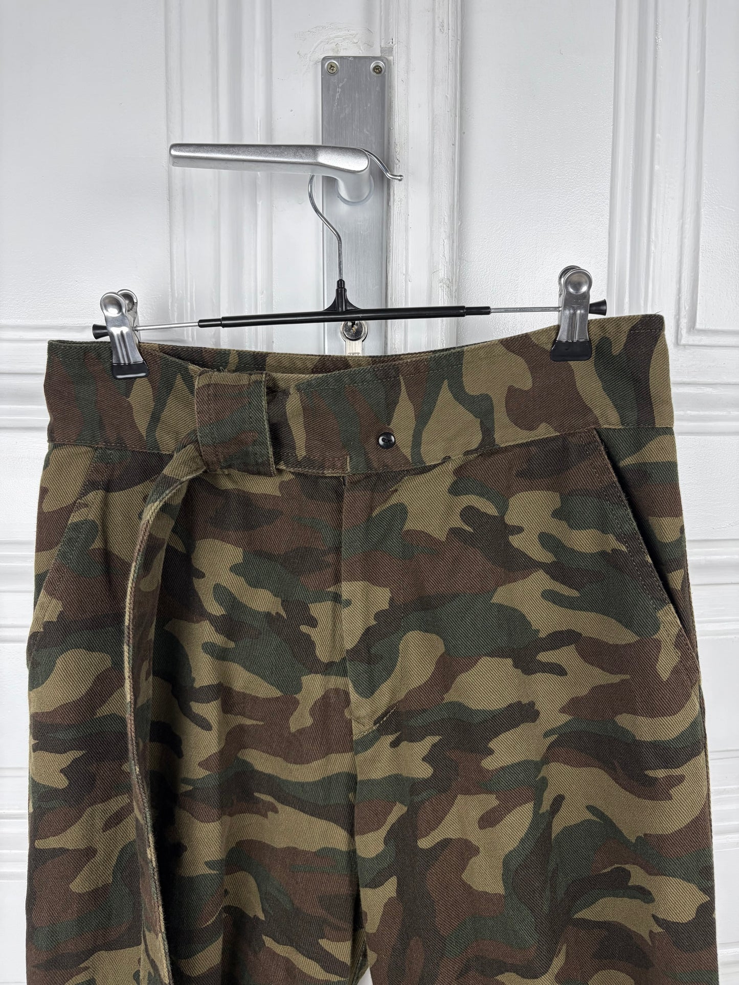 Yohji Yamamoto Runway Capri Camo Shorts