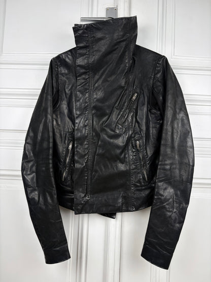 Rick Owens Olmar&Mirta Classic Biker Leather Jacket