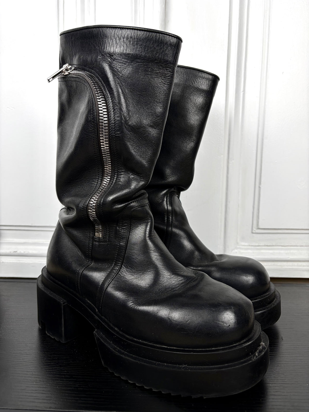 Rick Owens Bauhaus Bogun Boots