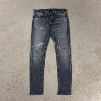 Saint Laurent D01 2016 Crash Denim