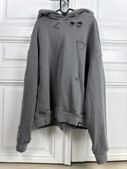 HTC Heavy Distressed Shield Hoodie