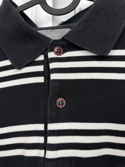 Dior Striped Polo Shirt