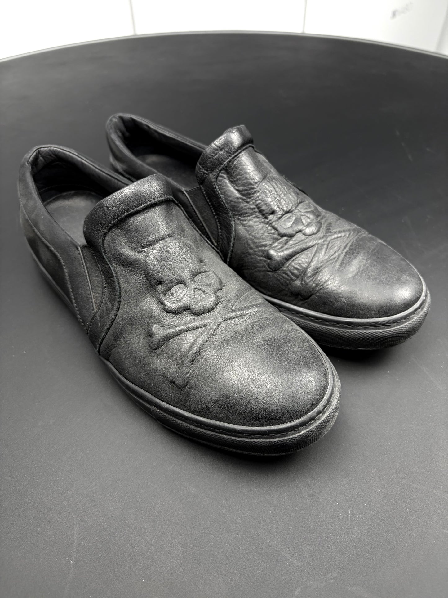 Philipp Plein Skull Slip Ons