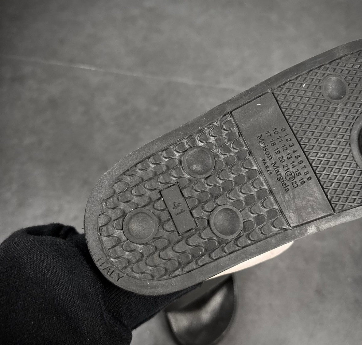 Maison margiela slides