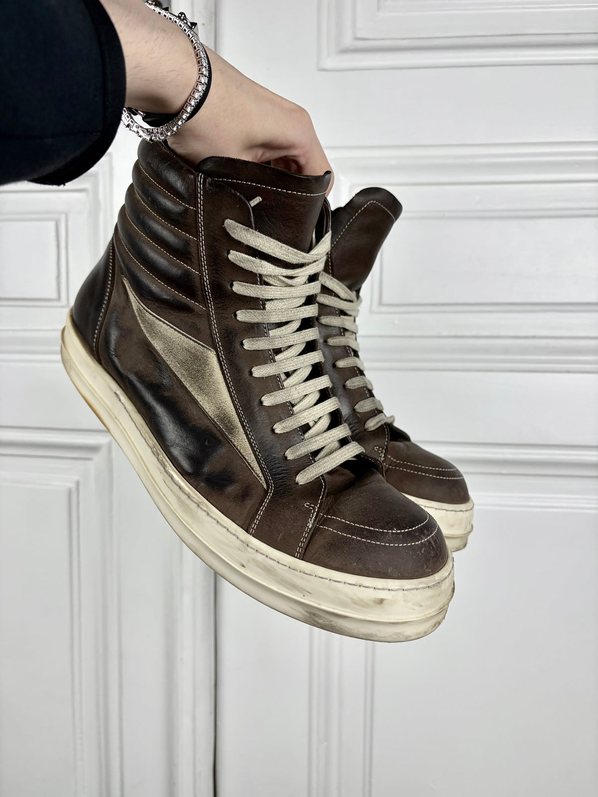 Rick Owens Sample High Top Vans