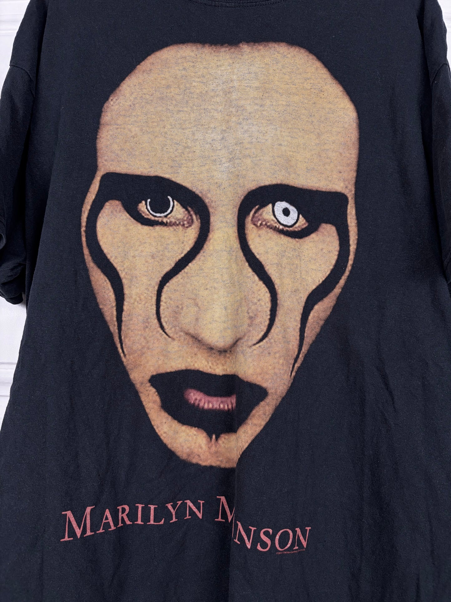 Marylin Manson Bootleg shirt late 2000s Gildan Blank