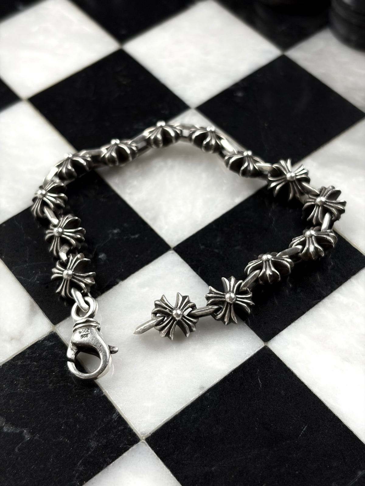 Chrome Hearts X Link Bracelet