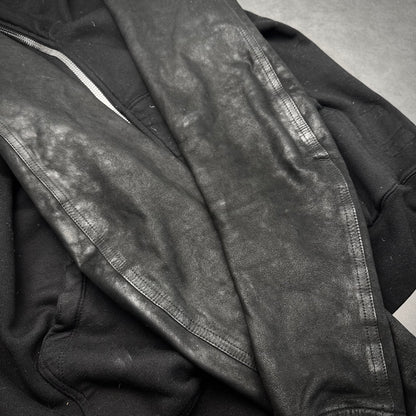 Rick Owens 2016 Leather „Mountain“ Hoodie