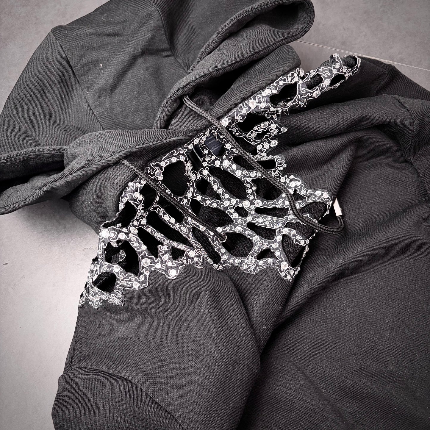 Philipp Plein Crystal Sample Hoodie