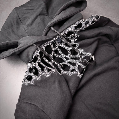 Philipp Plein Crystal Sample Hoodie