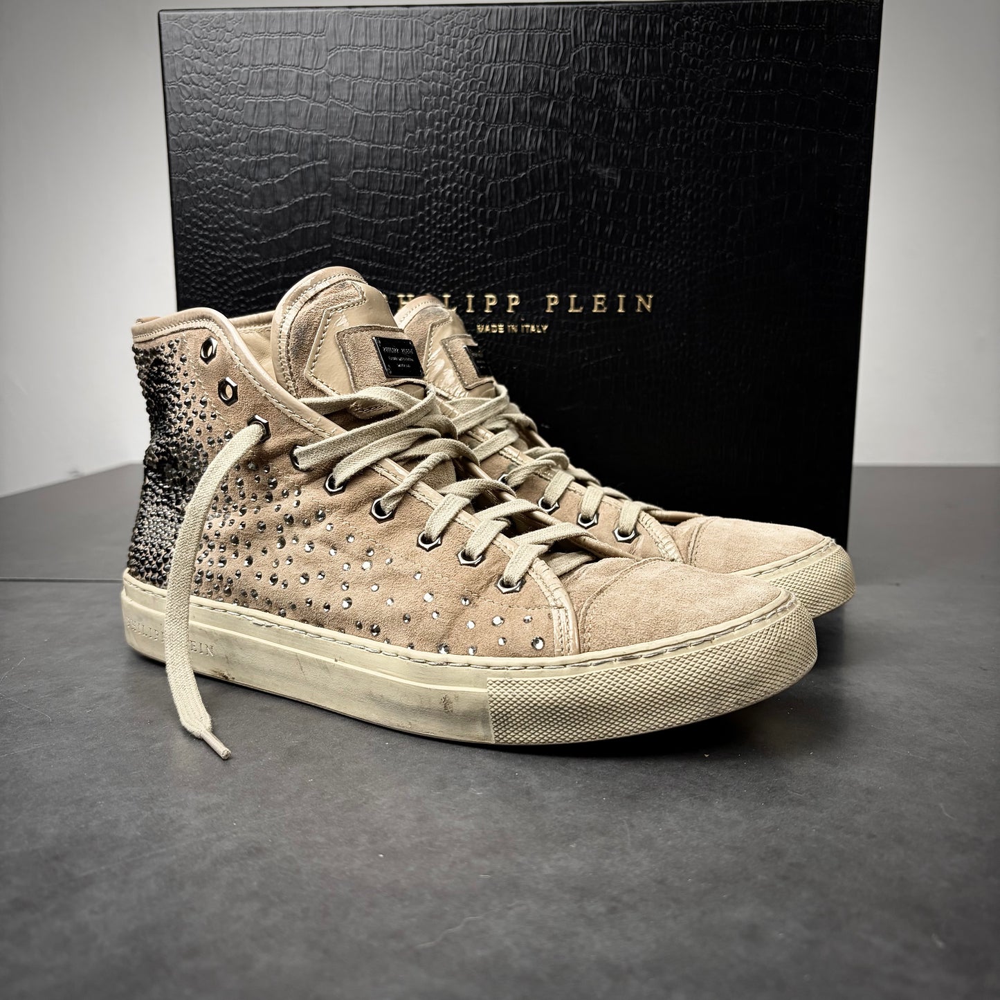 Philipp Plein Studded Skull Chucks