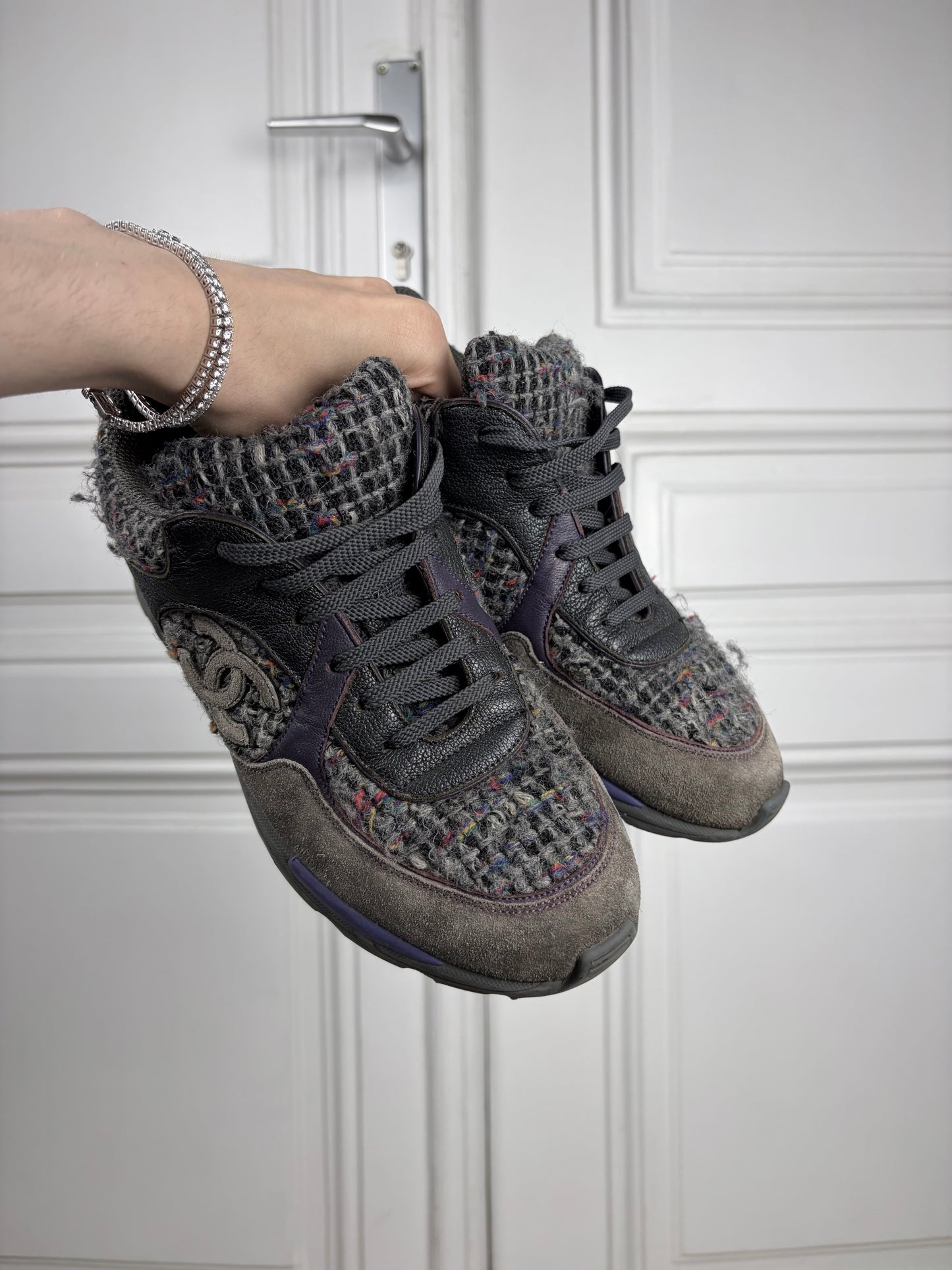 Chanel Tweed Runner